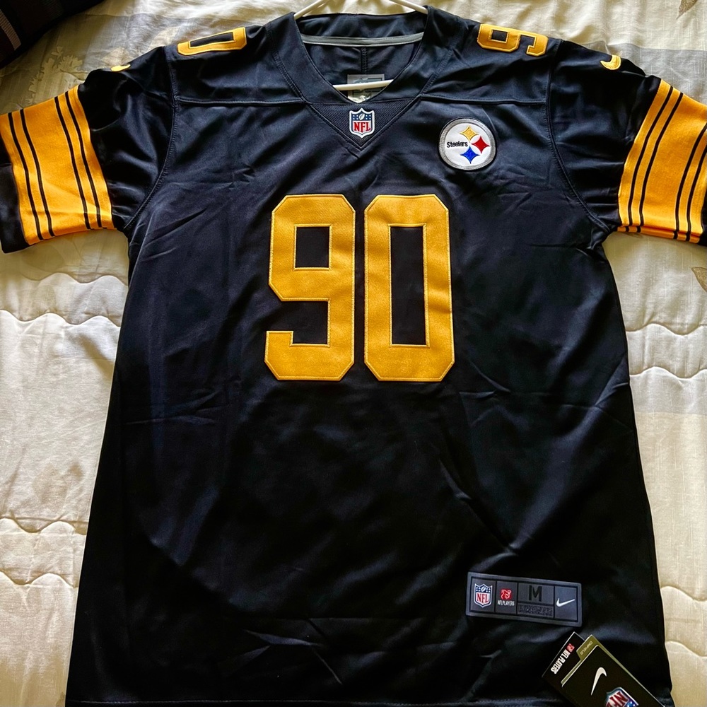 Steelers jersey size M black and yelllow
